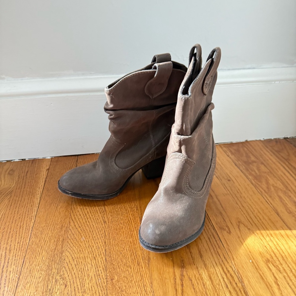 Rocket Dog Sheriff Vintage Brown Westen Boots - Picture 3 of 10